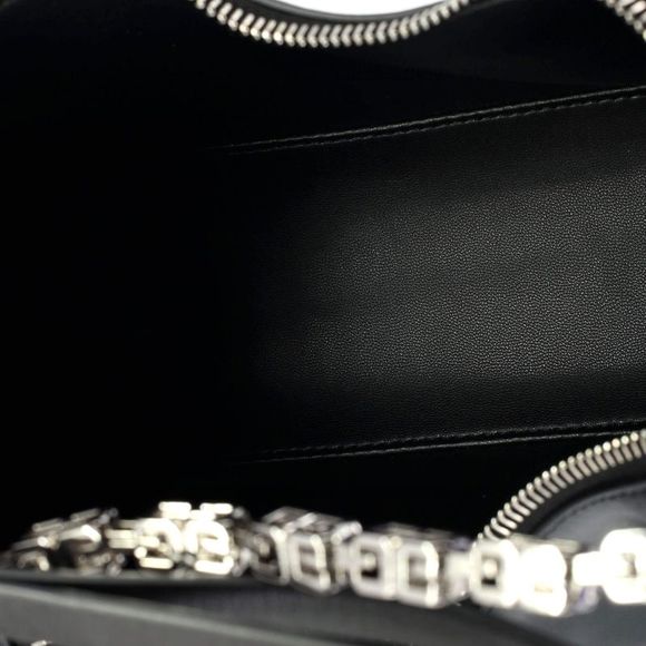 Givenchy Moon Cut Out Bag Leather Small Black - Picture 5 of 6